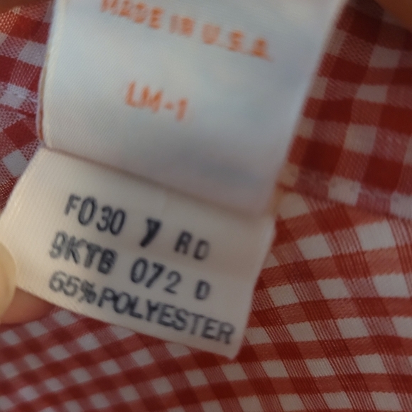 Vintage 1970's Maverick Western Plaid Snap Front Shirt  Snaps - Picture 11 of 12